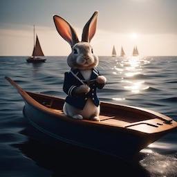 rabbit sailor