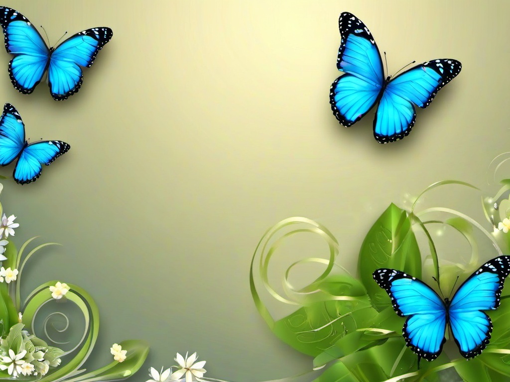 cute wallpapers blue butterfly  ,desktop background wallpaper