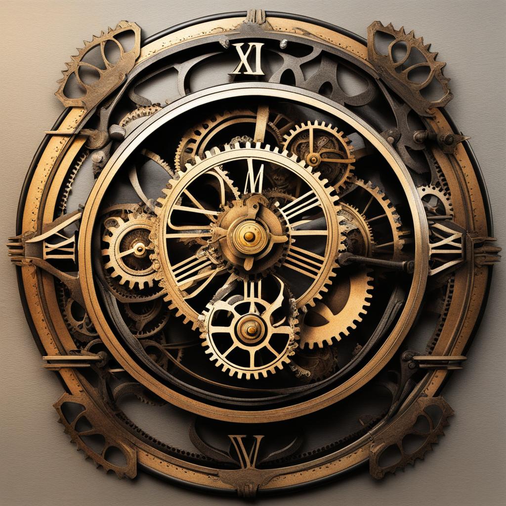 steampunk clockwork - incorporate intricate clockwork and gears into your steampunk-inspired tattoo. 