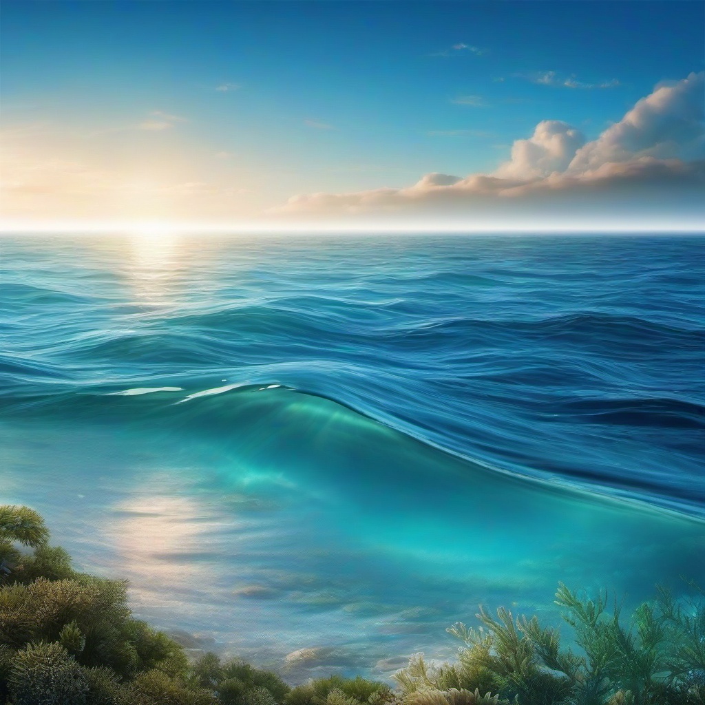 Ocean Background Wallpaper - ocean transparent background  