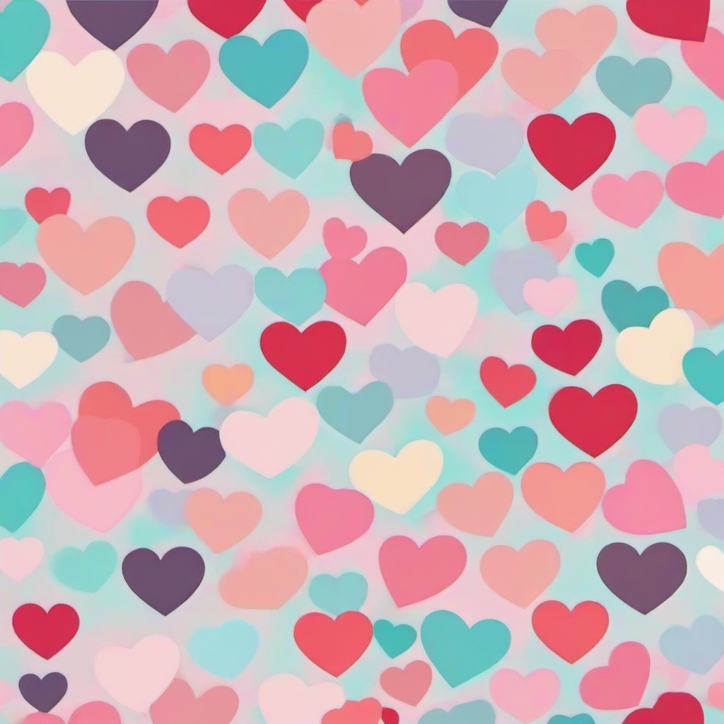 Heart Background Wallpaper - heart background pastel  