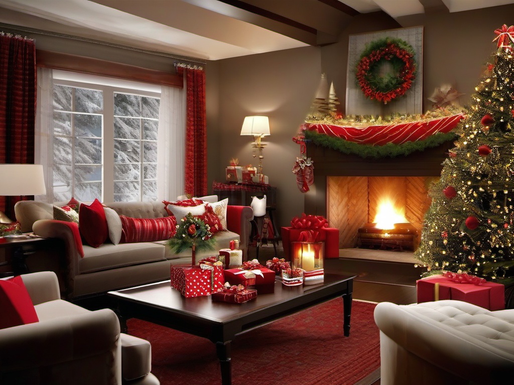 Christmas Home Wallpaper  