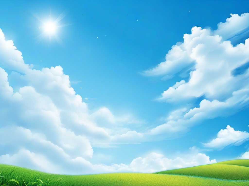 Blue Sky Background Drawing  ,desktop background wallpaper