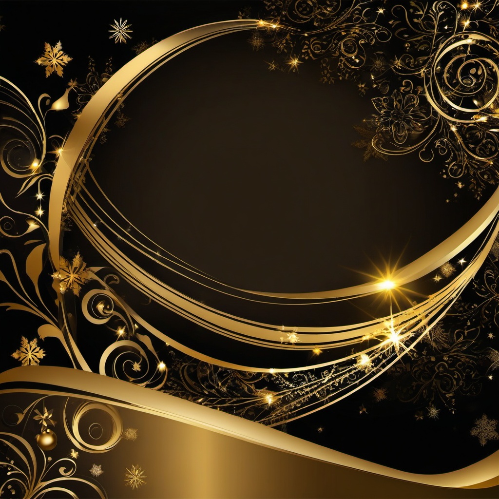 Gold Background Wallpaper - black and gold background christmas  