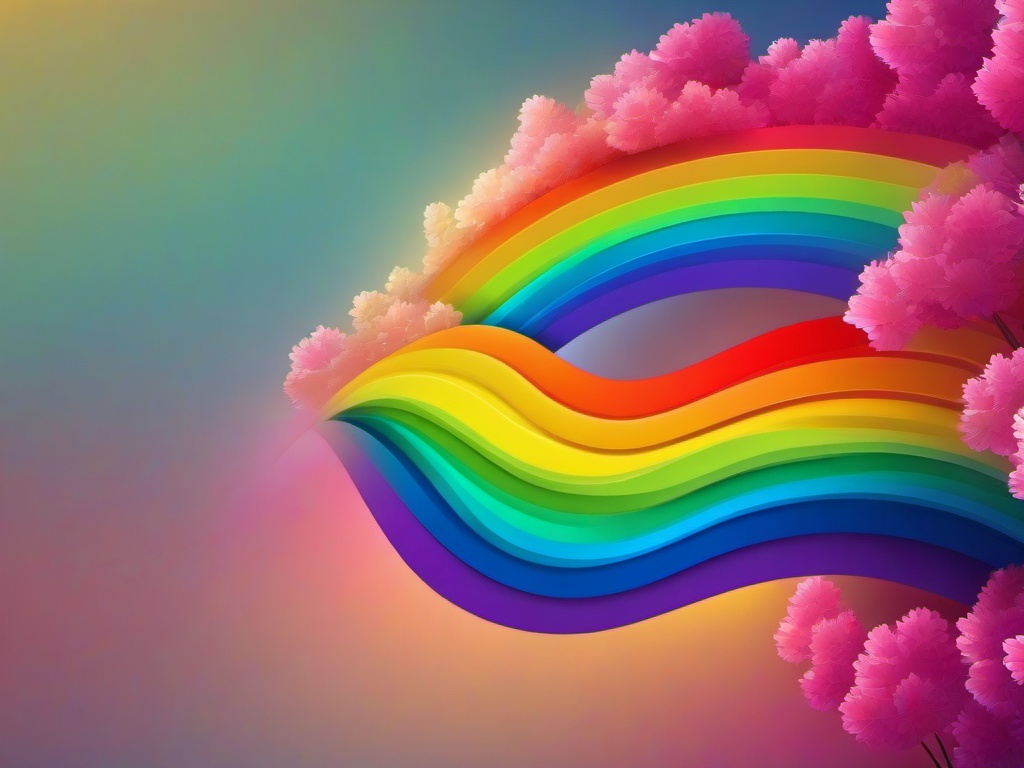 Rainbow Wallpaper For Tablet  