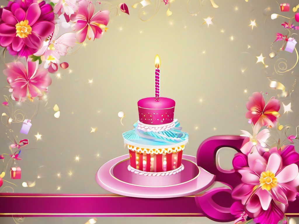 Birthday Background Wallpaper - 18th birthday backdrop design  