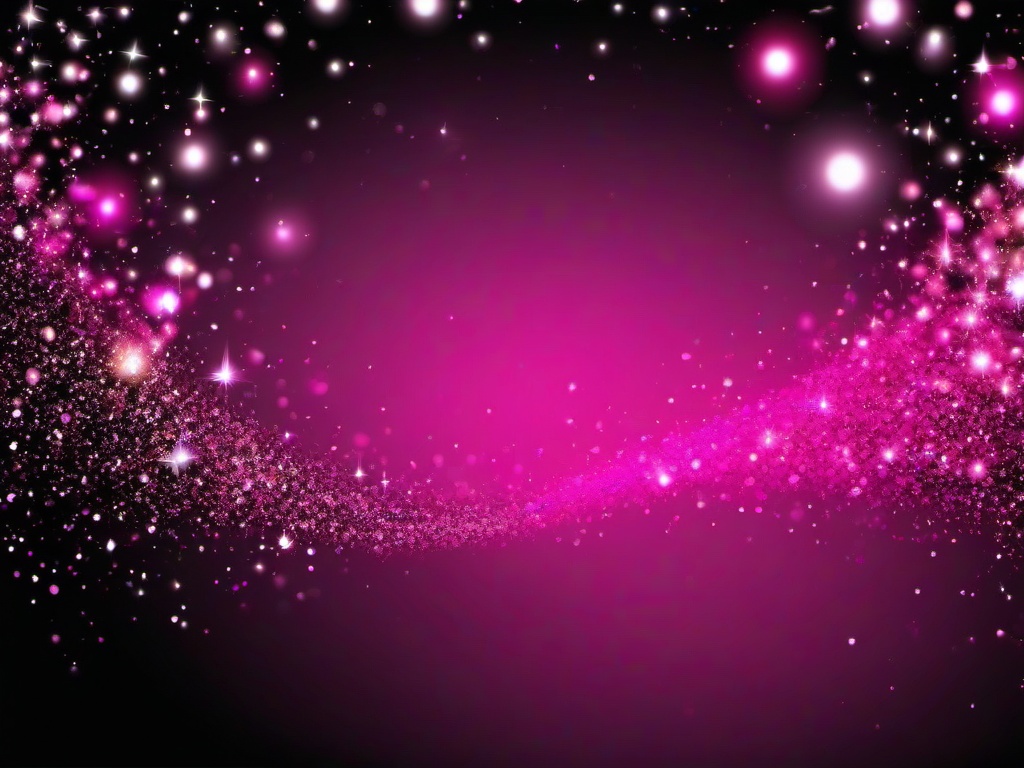 Black And Pink Sparkle Background  