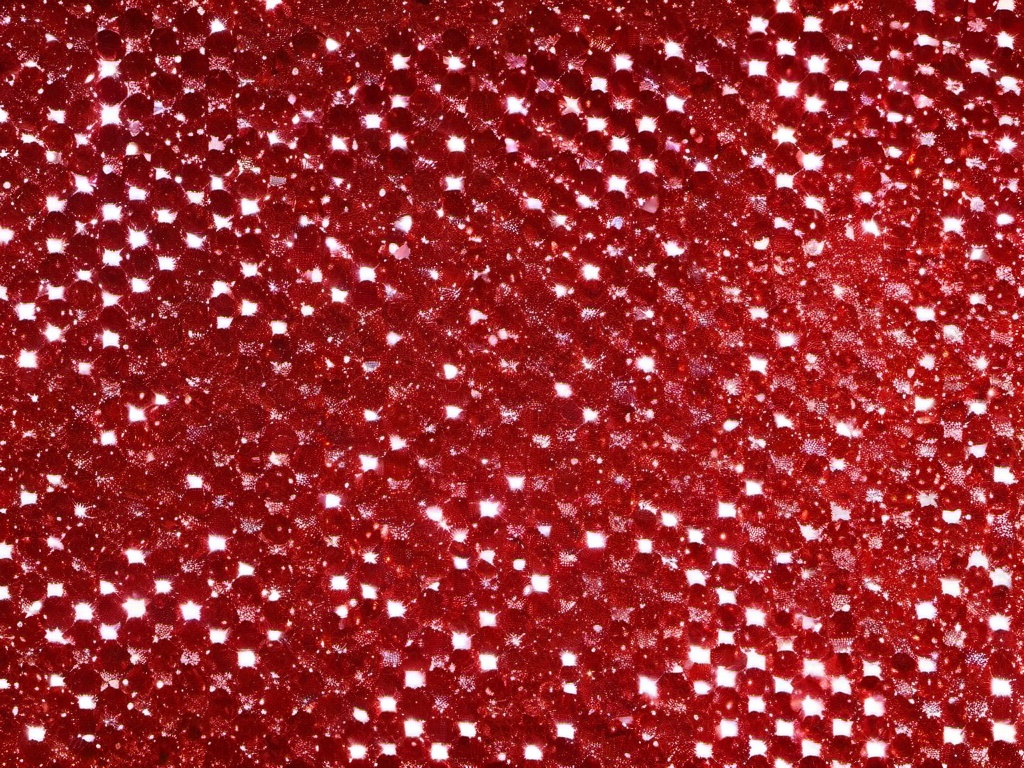 Red White Glitter Background  