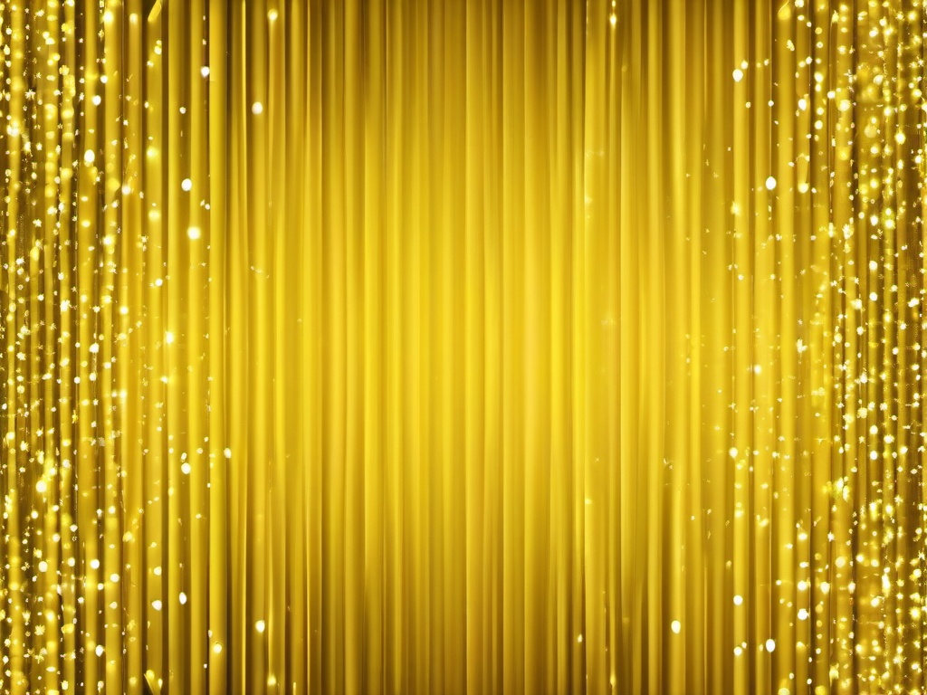 Sparkling Yellow Background  