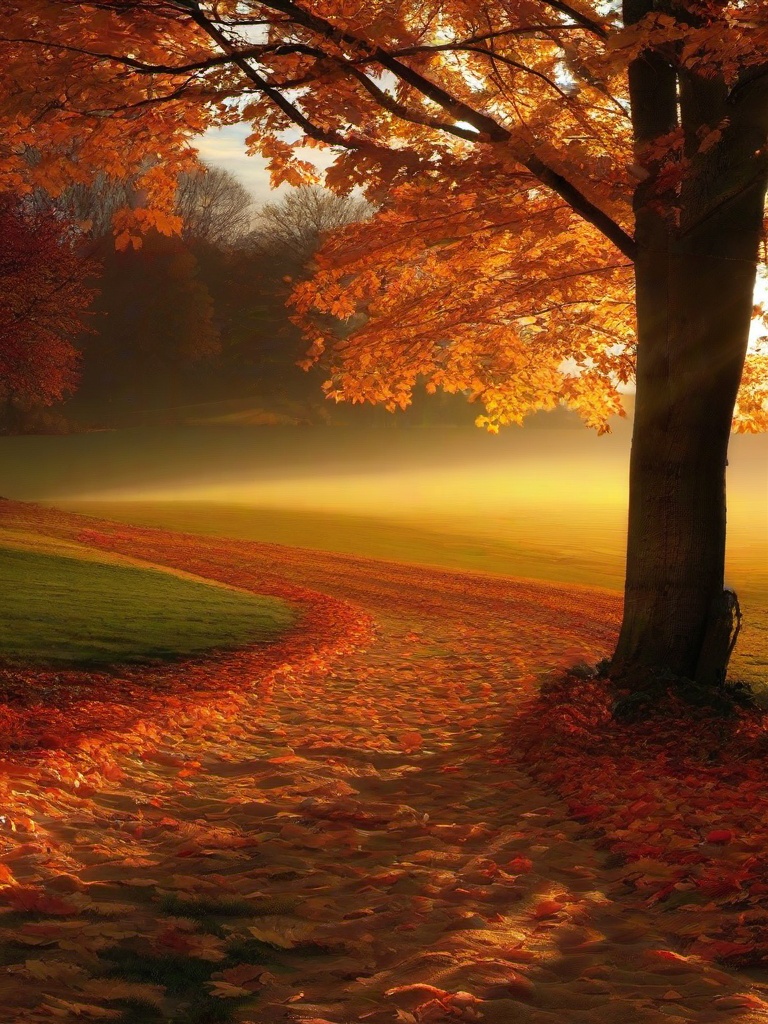 Fall Background Wallpaper - fall scene wallpaper  