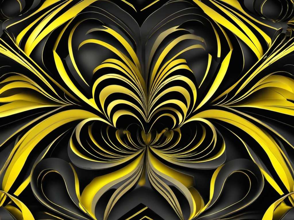 Wallpaper Black Yellow  ,desktop background wallpaper