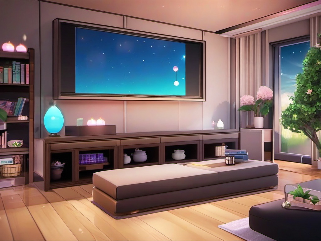 Gacha Life Living Room Background  