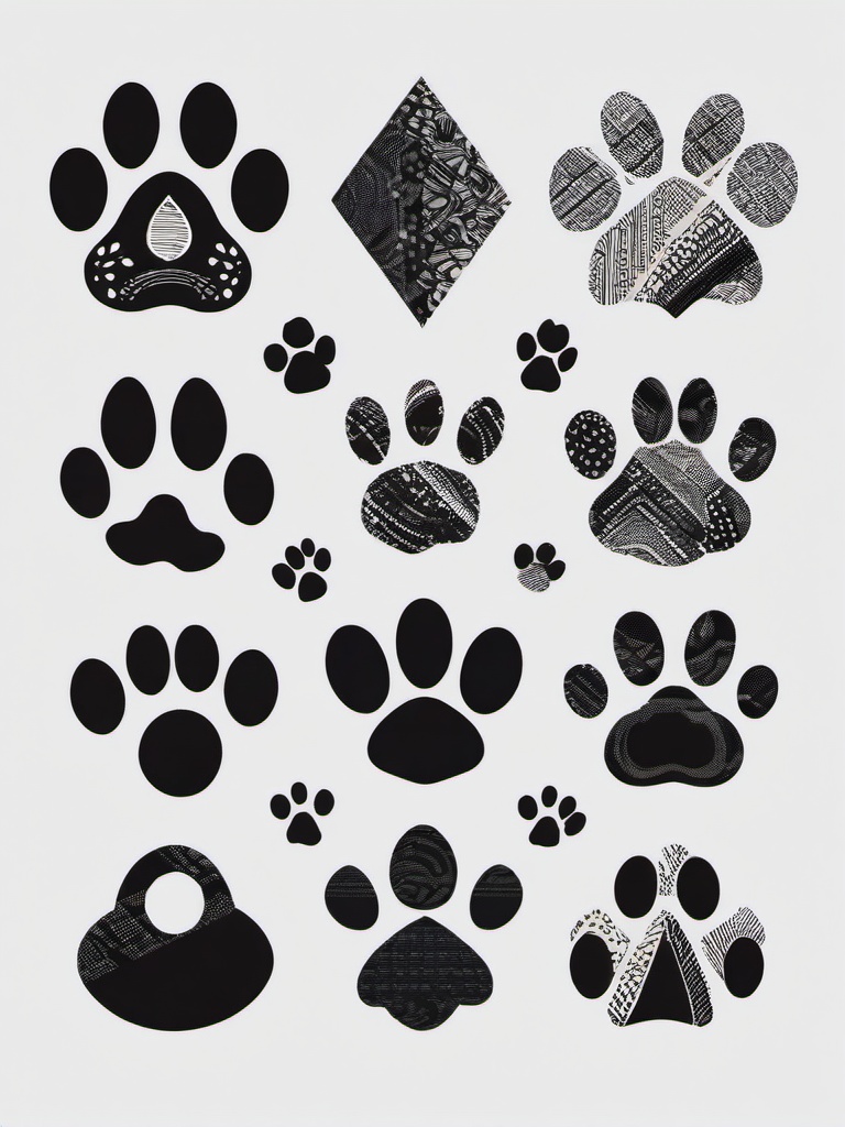 Paw Print  clipart