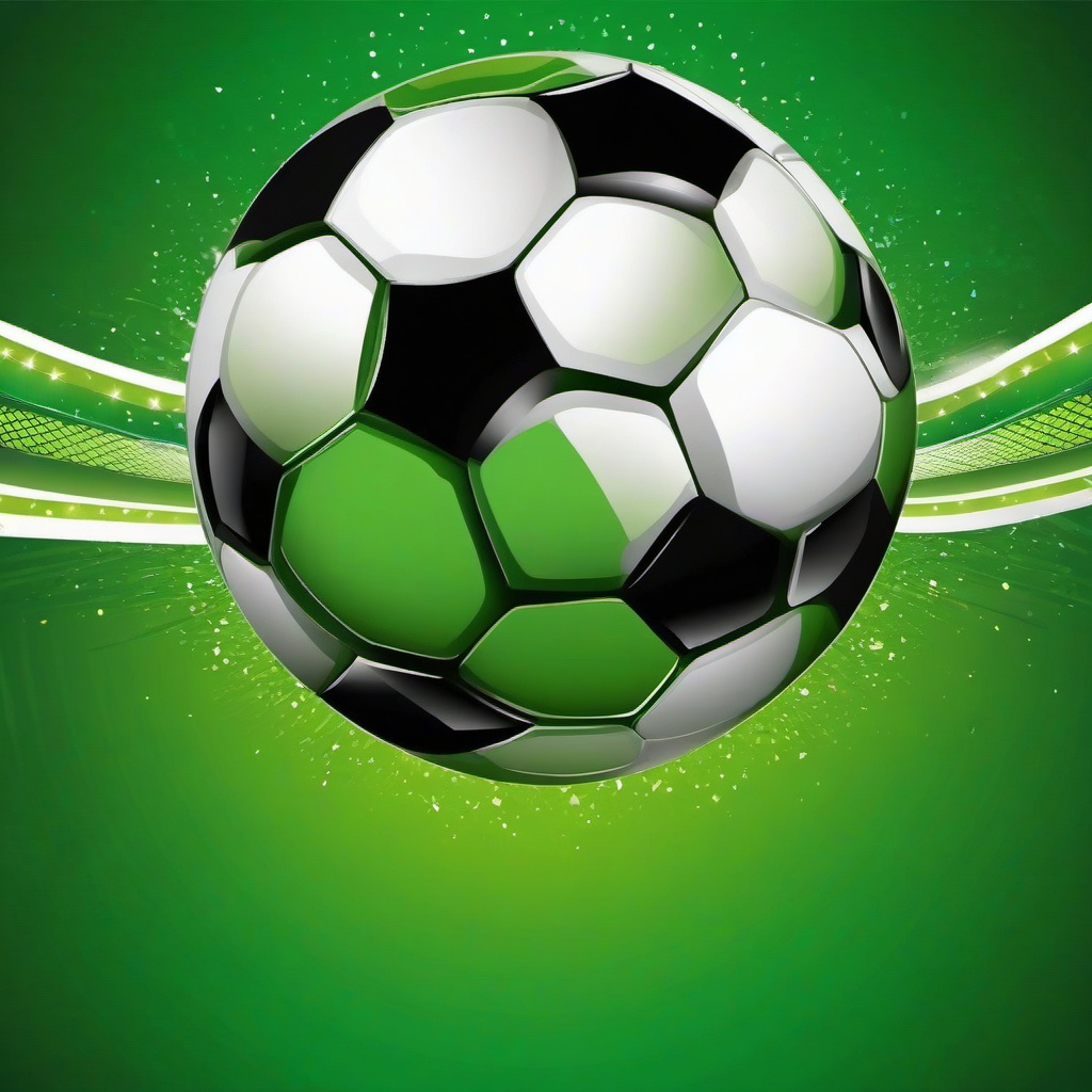 Football Background Wallpaper - soccer ball with green background  