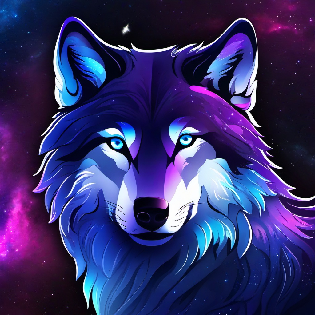 Galaxy Background Wallpaper - galaxy wolf background  