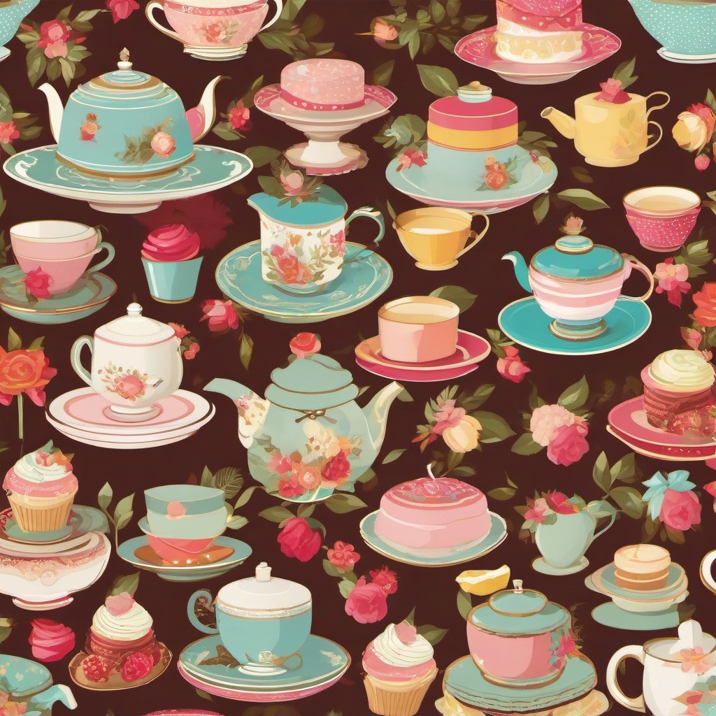 Party Background Wallpaper - tea party background for zoom  