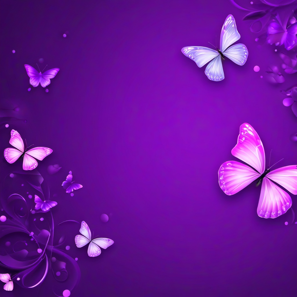 Purple Background Wallpaper - purple background butterflies  