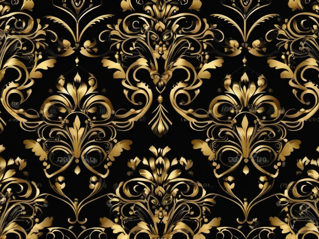 Elegant Black And Gold Background - Sophisticated black with rich gold accents.  background wallpaper