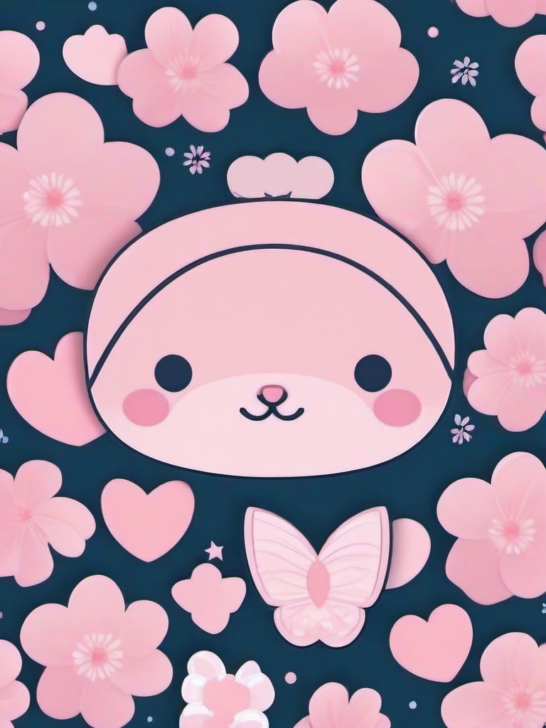 Cute Light Pink Wallpaper - Soft pink with kawaii touch  ,background wallpaper