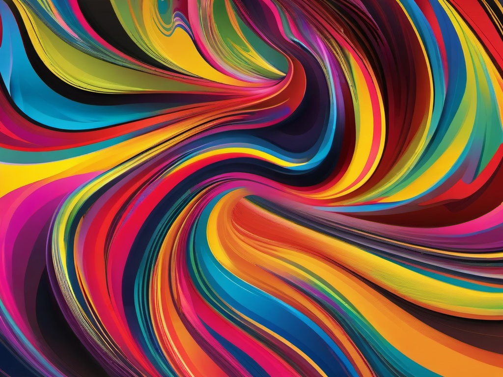 Colourful Swirl Background  