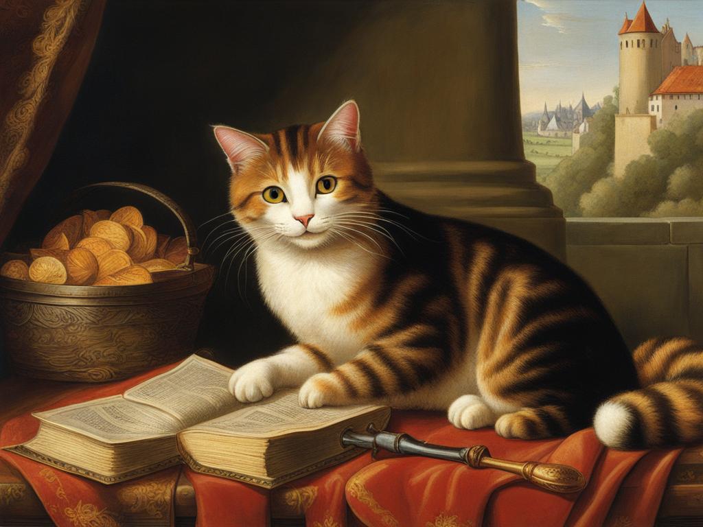 puss in boots - the clever cat from european folklore who helped his master attain wealth. 