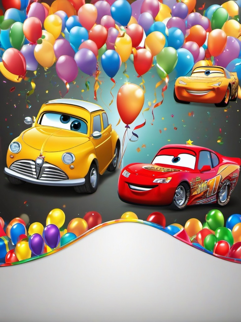 Birthday Background Wallpaper - cars birthday backdrop  