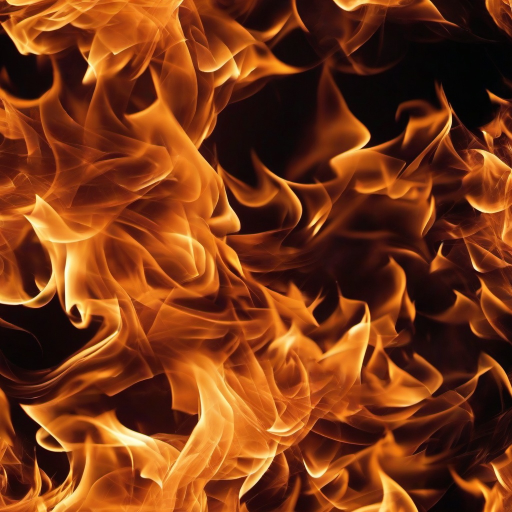 Fire Wallpaper - Fierce, crackling fire close-up  background wallpaper