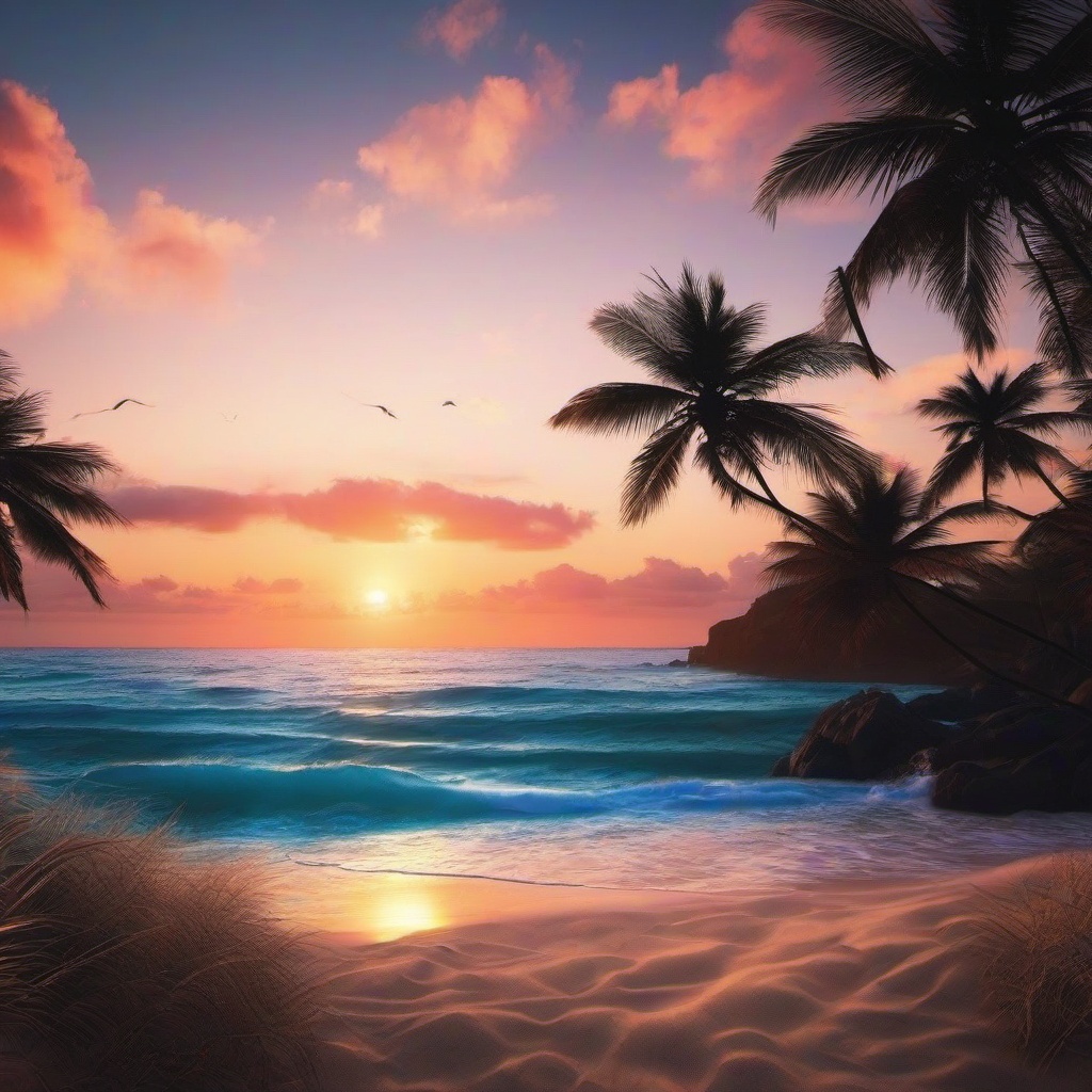 Beach Background Wallpaper - wallpaper aesthetic beach  