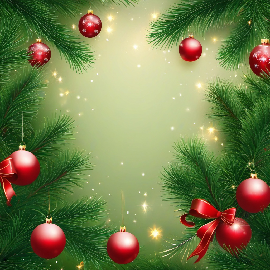 Christmas Background Wallpaper - pine tree backdrop  