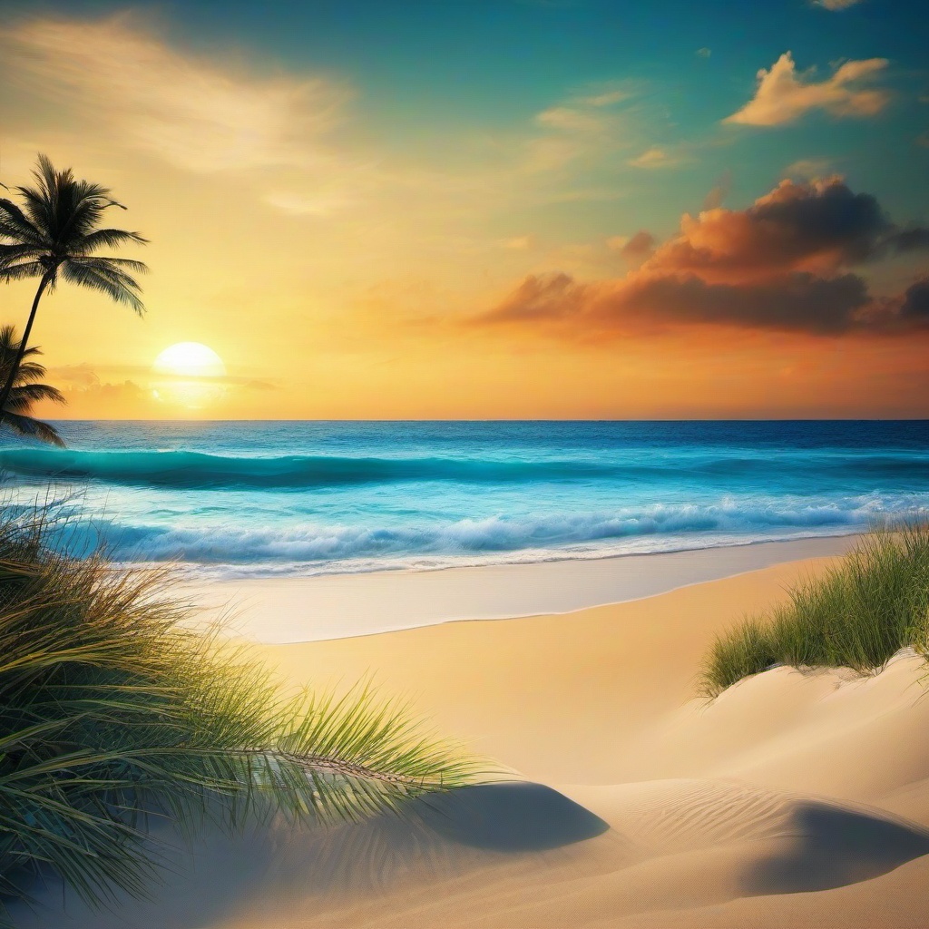 Beach Background Wallpaper - background in beach  