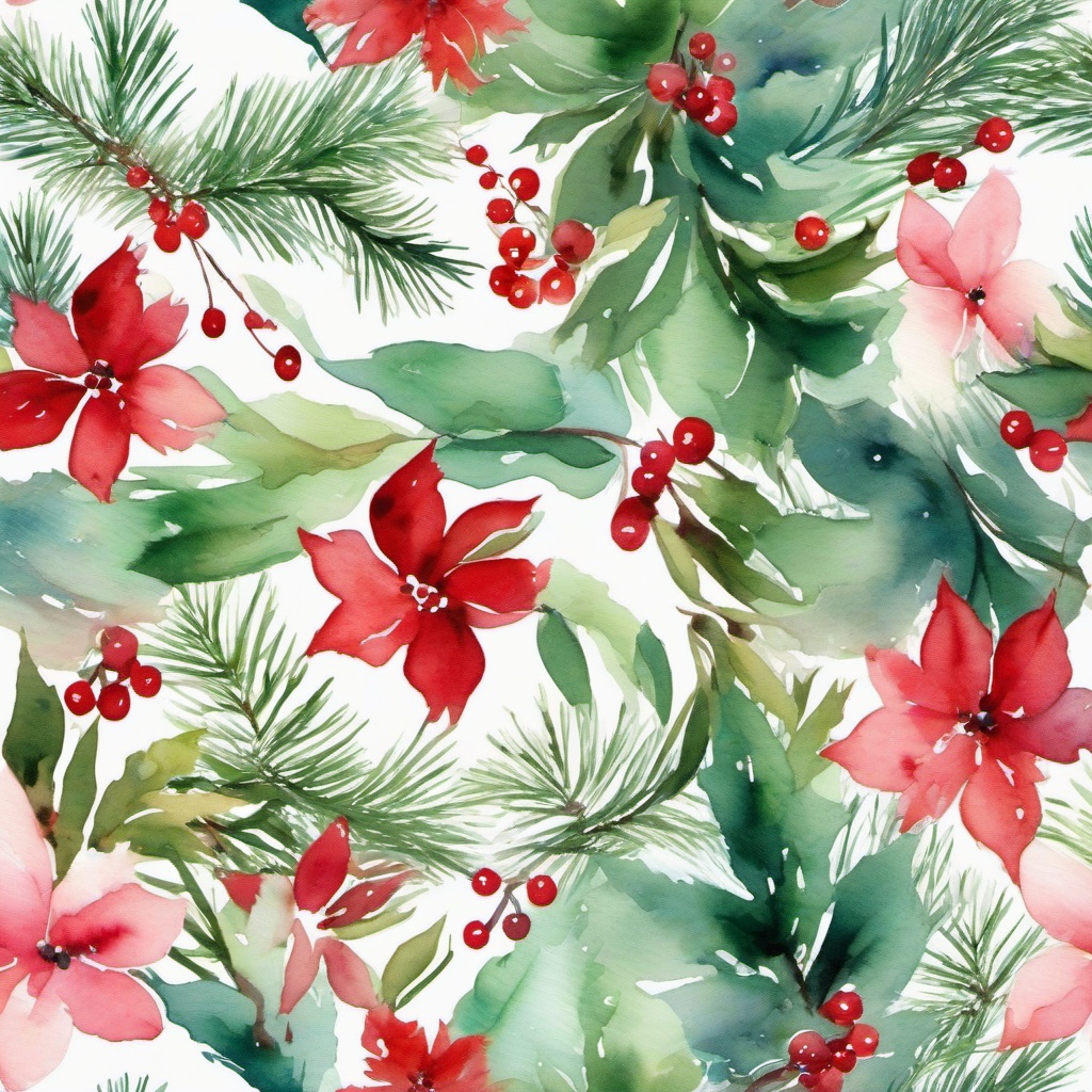 Christmas Background Wallpaper - christmas background watercolor  