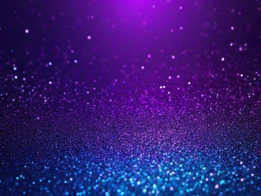 Blue Purple Glitter Background  