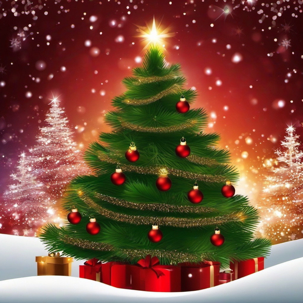 Christmas Background Wallpaper - christmas tree desktop wallpaper  