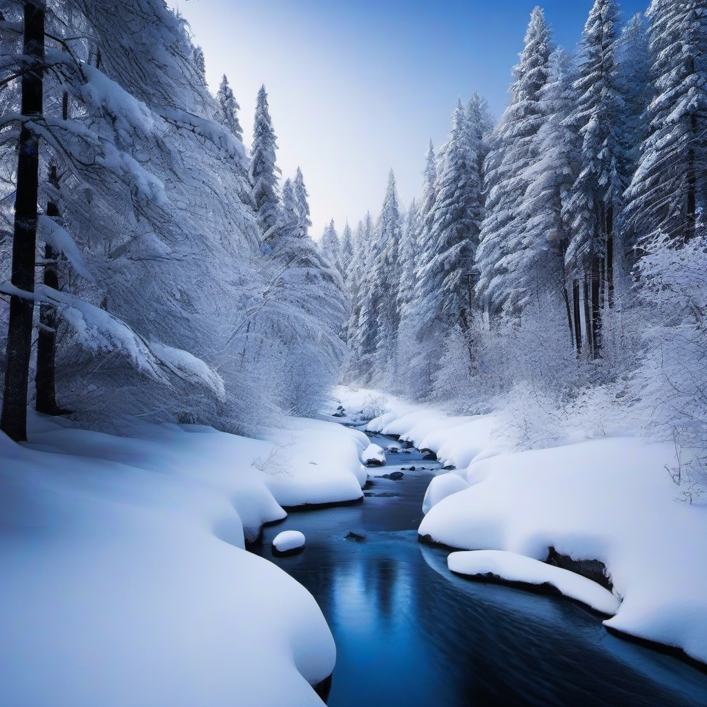 Snow Background Wallpaper - wallpaper snow forest  