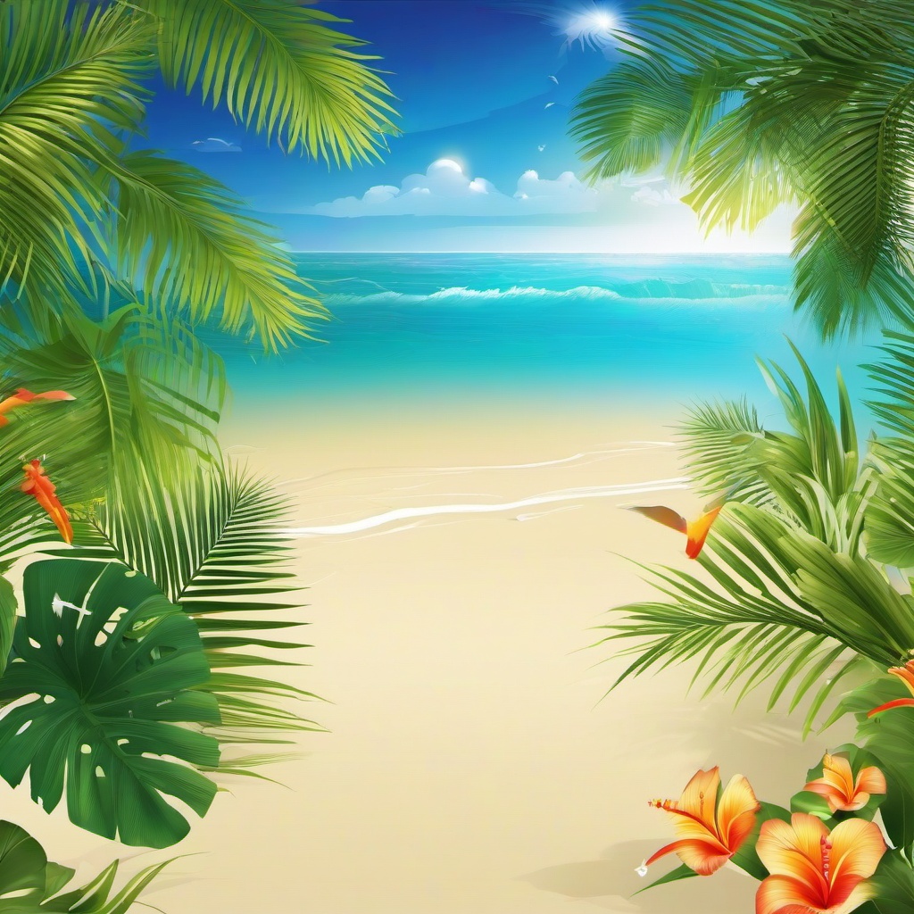 Beach Background Wallpaper - tropical background beach  