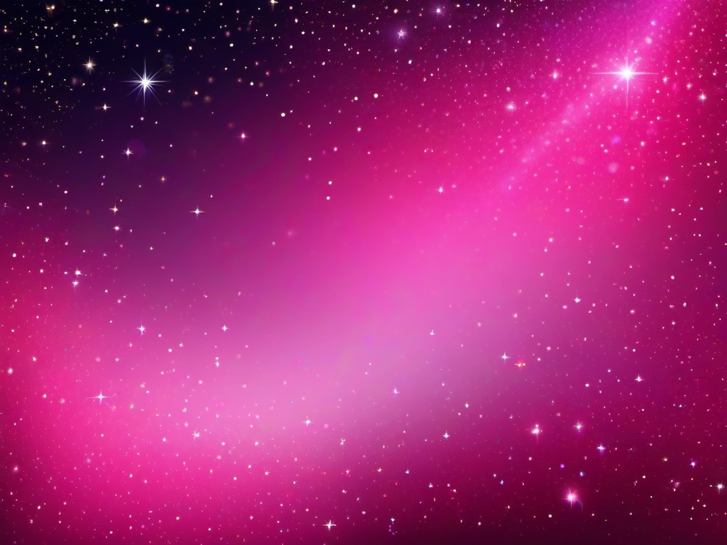 Pink Starry Background  