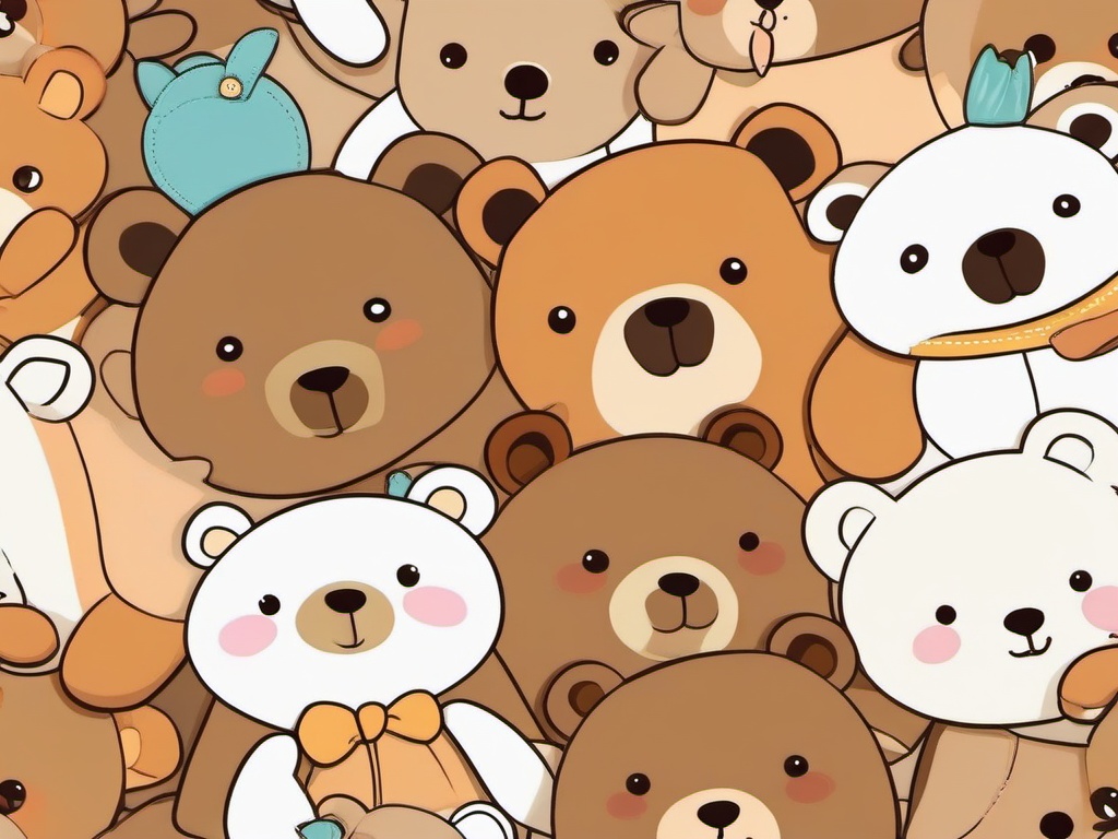 wallpaper cute bears  ,desktop background wallpaper