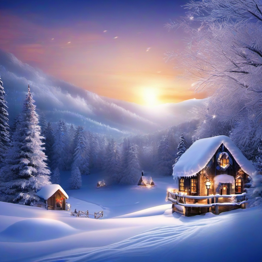 Christmas Background Wallpaper - background winter wonderland  