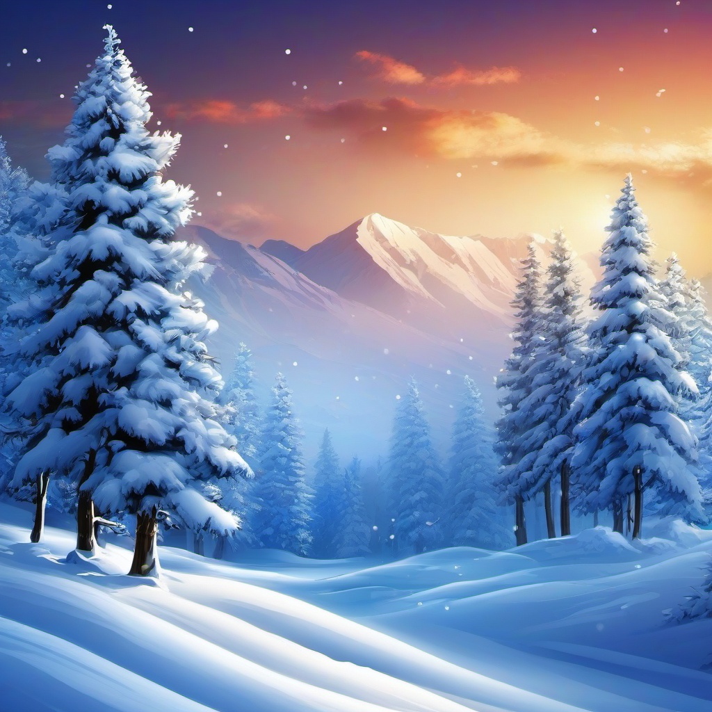 Snow Background Wallpaper - snow theme background  