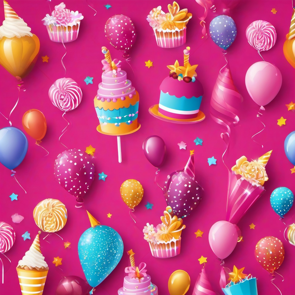 Party Background Wallpaper - girly birthday background  