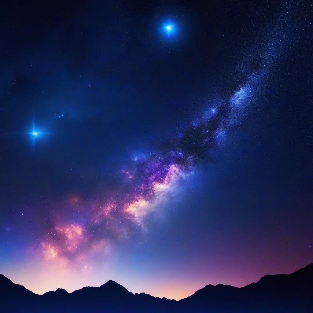 Galaxy Background Wallpaper - blue sky galaxy wallpaper  