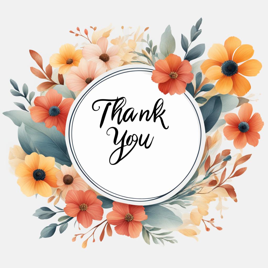 thank you clipart transparent background on a thank you card - expressing gratitude. 