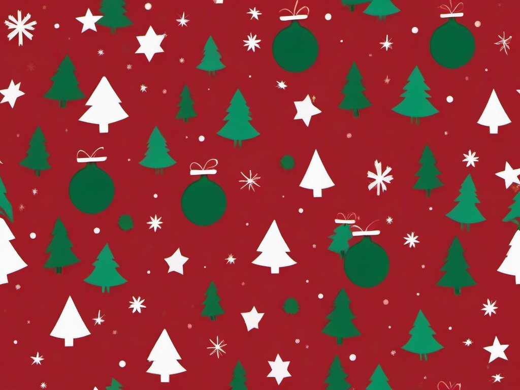 Minimalist Christmas Background  