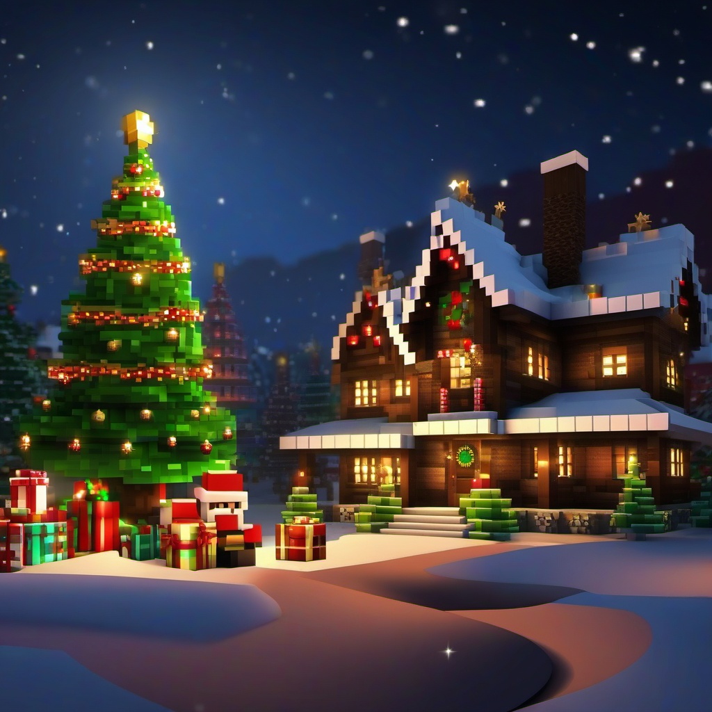 Christmas Background Wallpaper - minecraft christmas wallpaper  