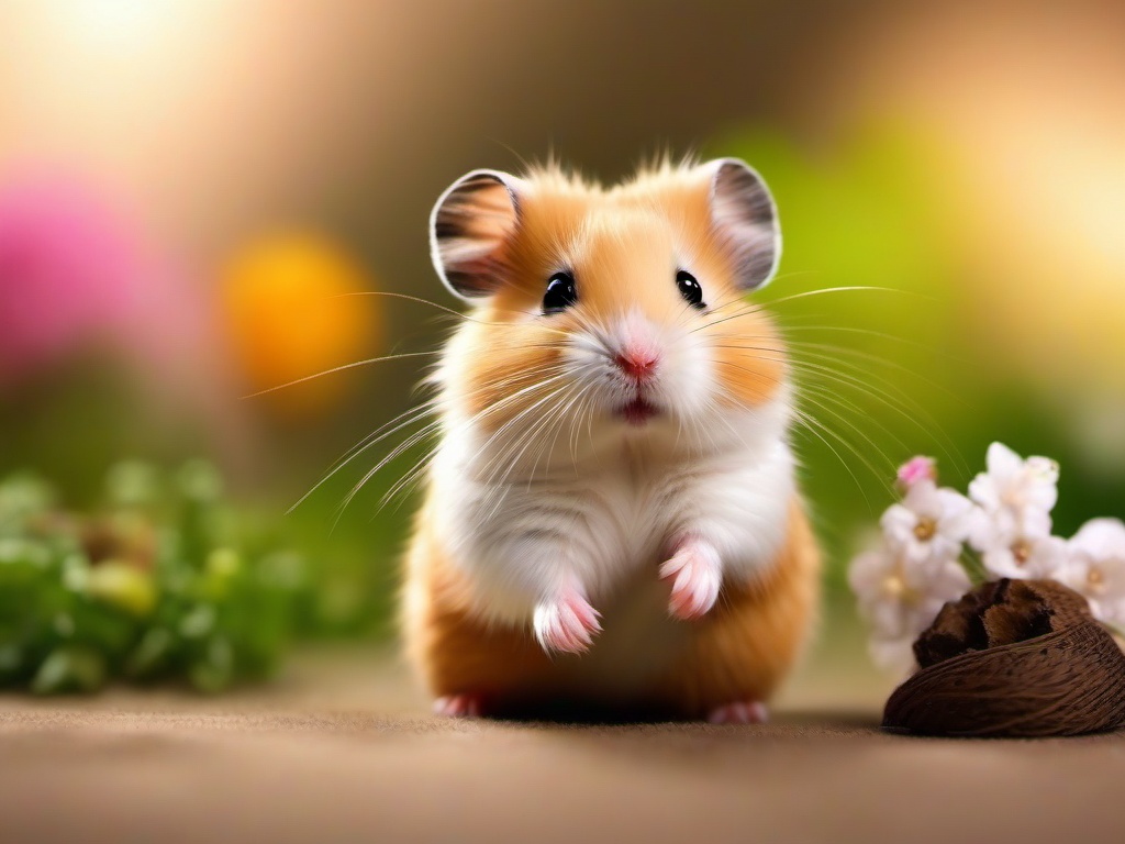 Hamster Cute Wallpaper - Cute hamsters with a playful look  ,desktop background wallpaper