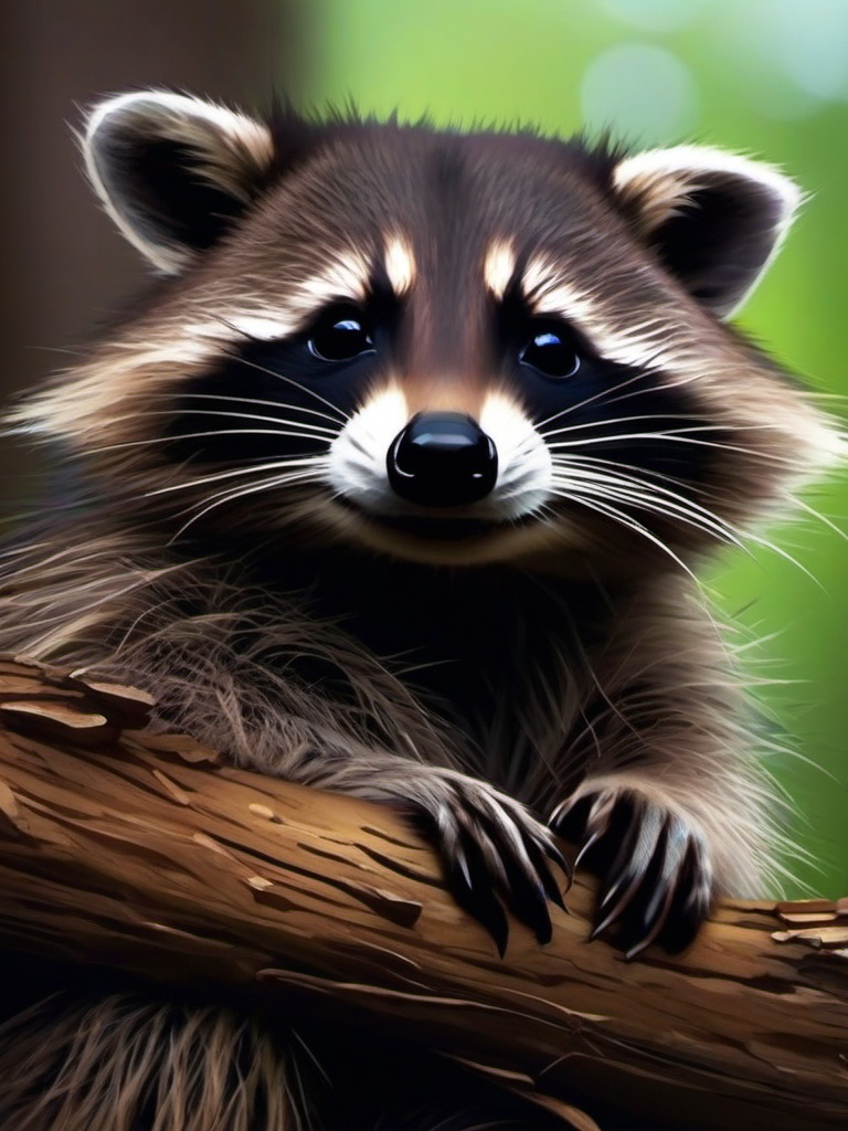 cute raccoon wallpaper  ,mobile iphone background wallpaper