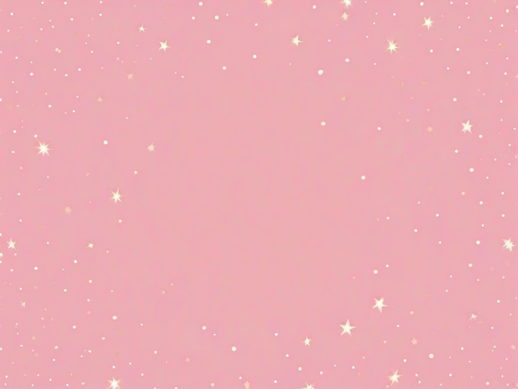 Pink Background Stars-Pastel pink with small, twinkling stars in various sizes scattered throughout  background wallpaper