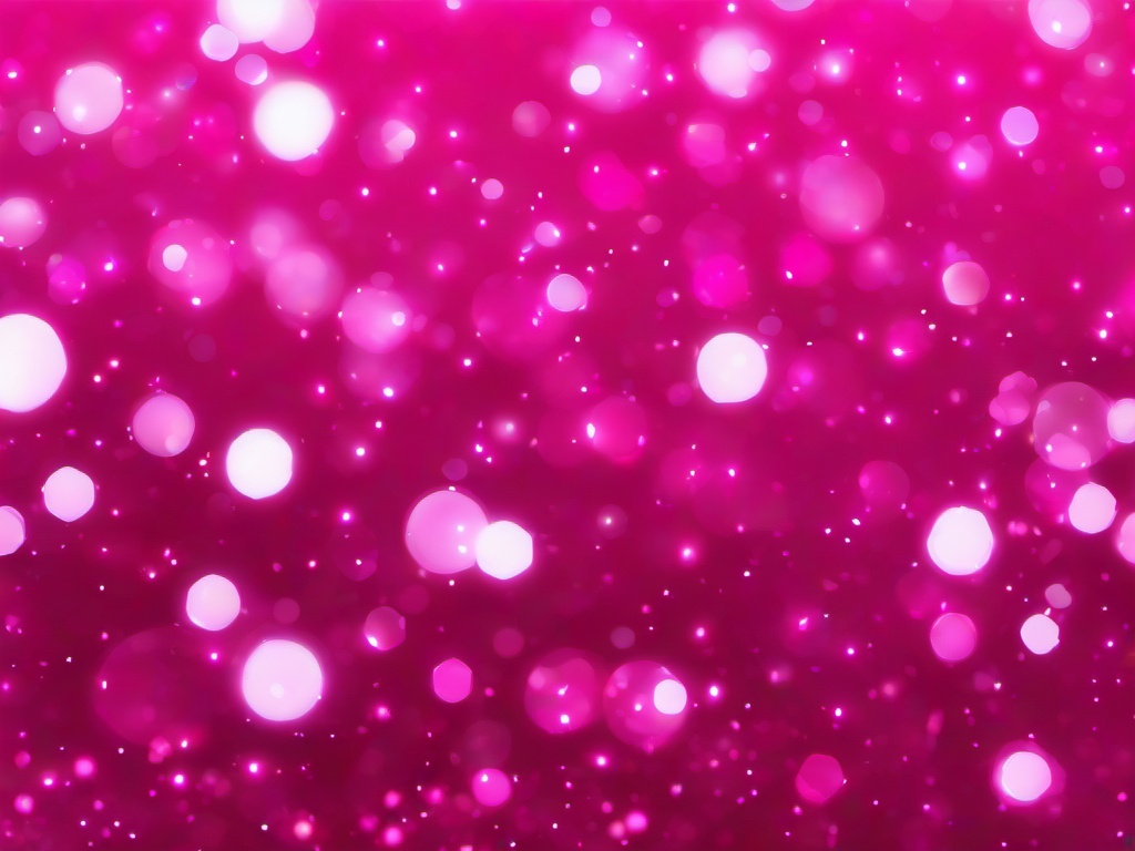 Pink Glitter Transparent Background  