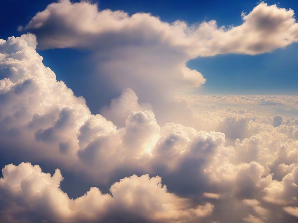 Heaven Clouds Background  