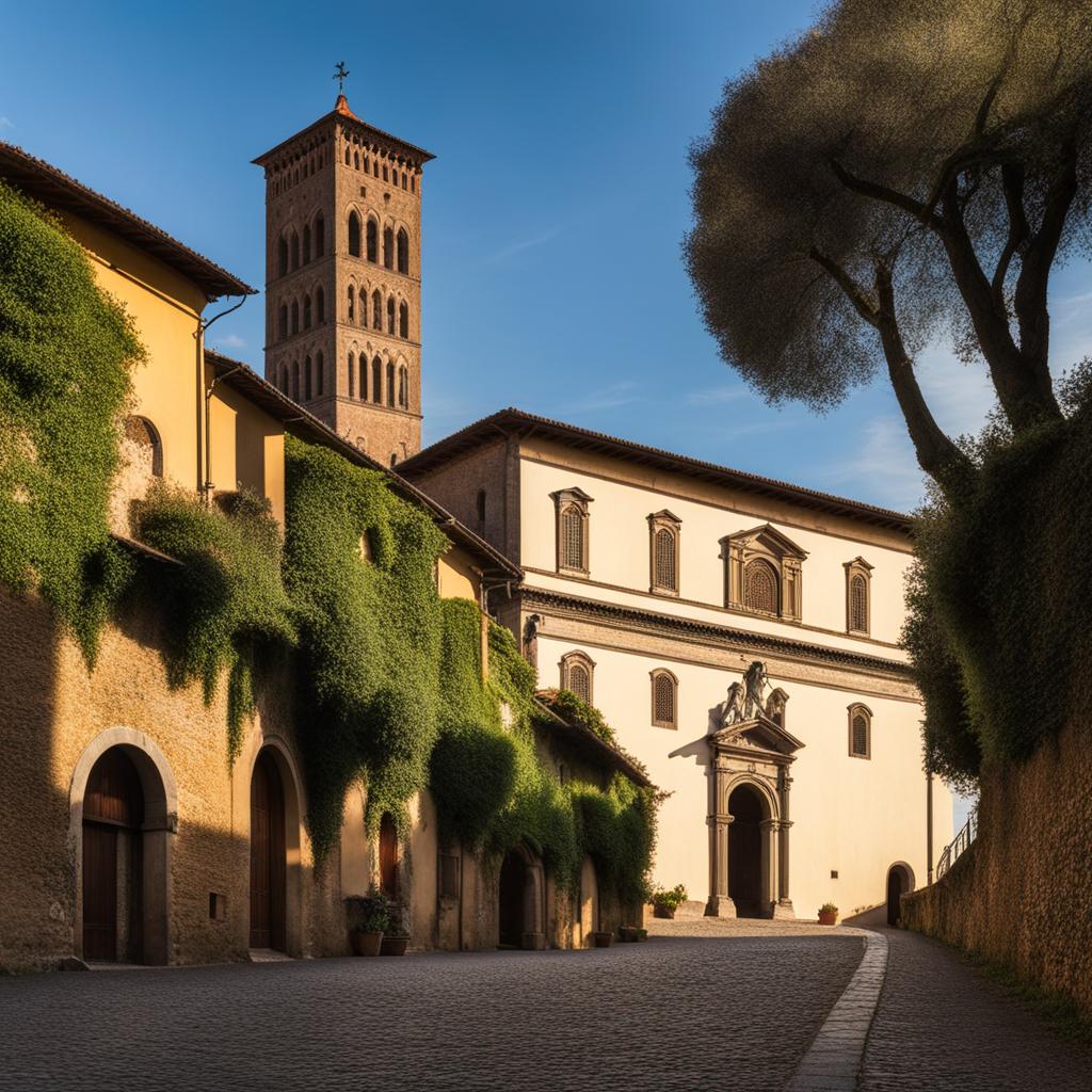 secrets of san miniato - paint the secrets and historic charm of san miniato in tuscany, with its medieval streets and renowned truffle hunting. 